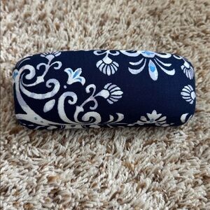 Vera Bradley Blue and White Floral Eyeglass Case